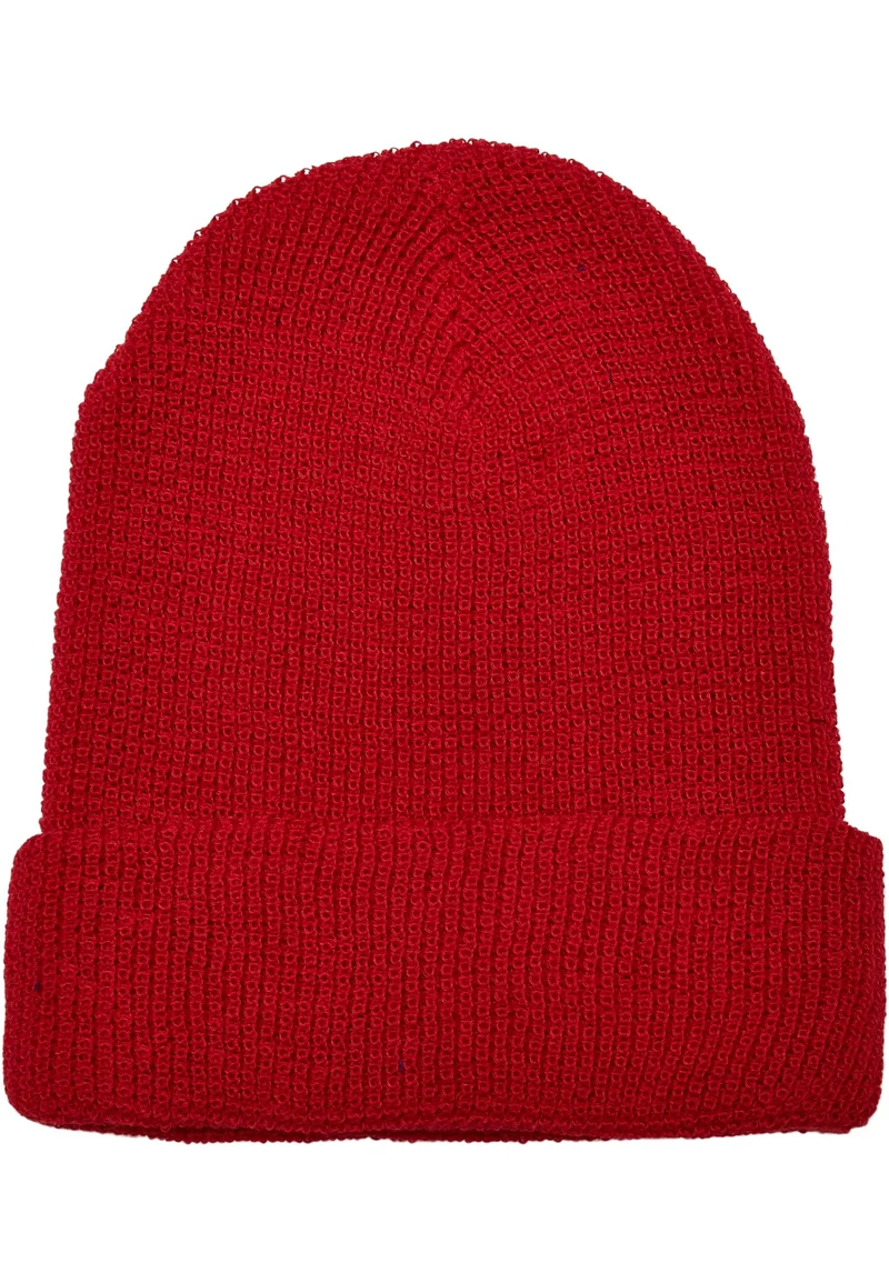 Recycled Yarn Waffle Knit Beanie One Size