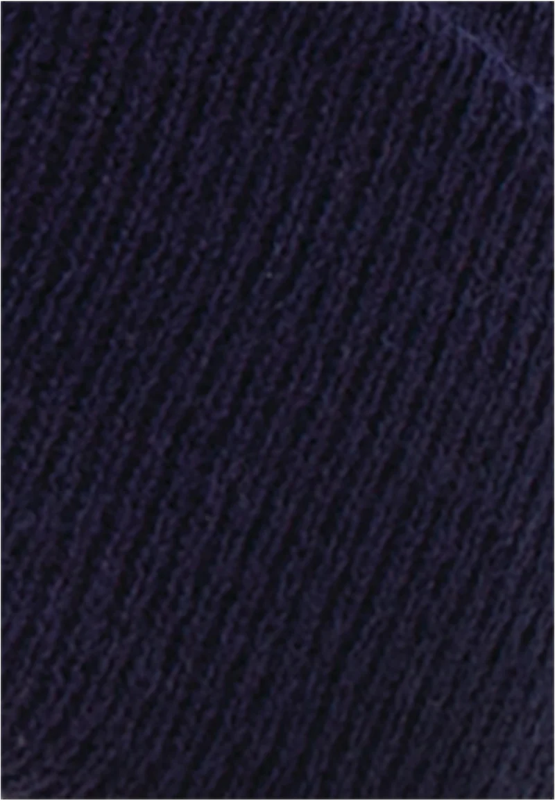 Cuffed Pom Pom Knit Beanie One Size