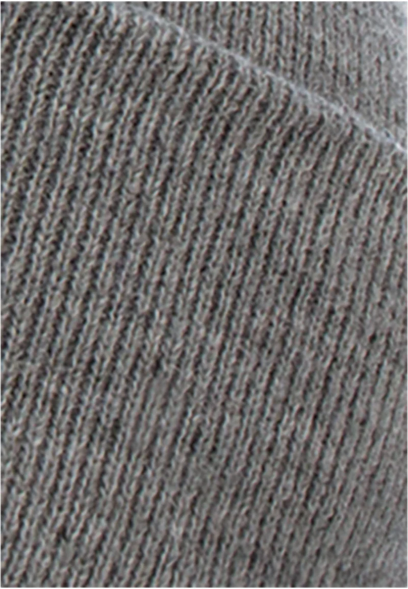 Cuffed Pom Pom Knit Beanie One Size