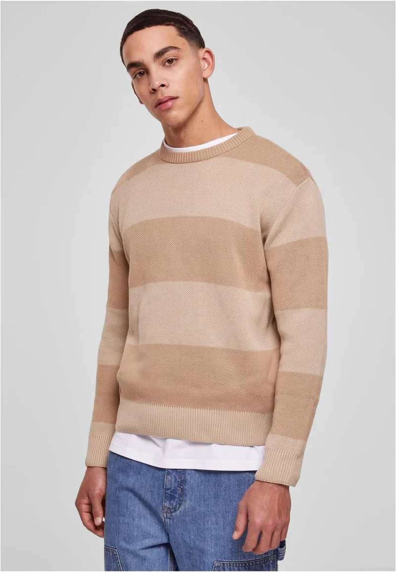 UC Heavy Oversized Striped Sweatshirt