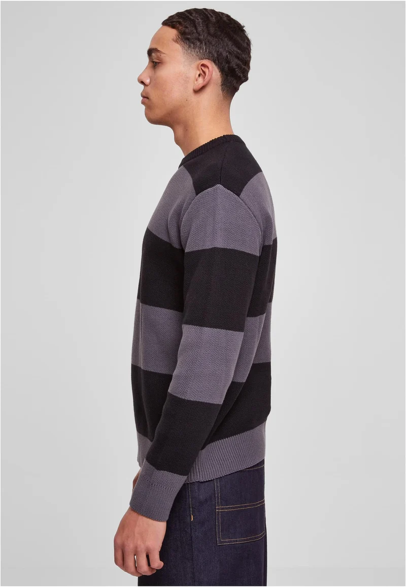 UC Heavy Oversized Striped Sweatshirt