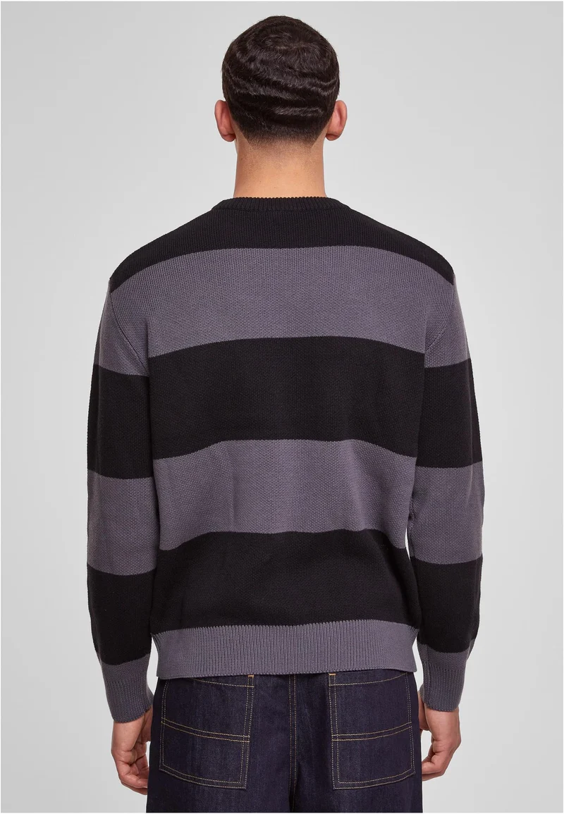 UC Heavy Oversized Striped Sweatshirt