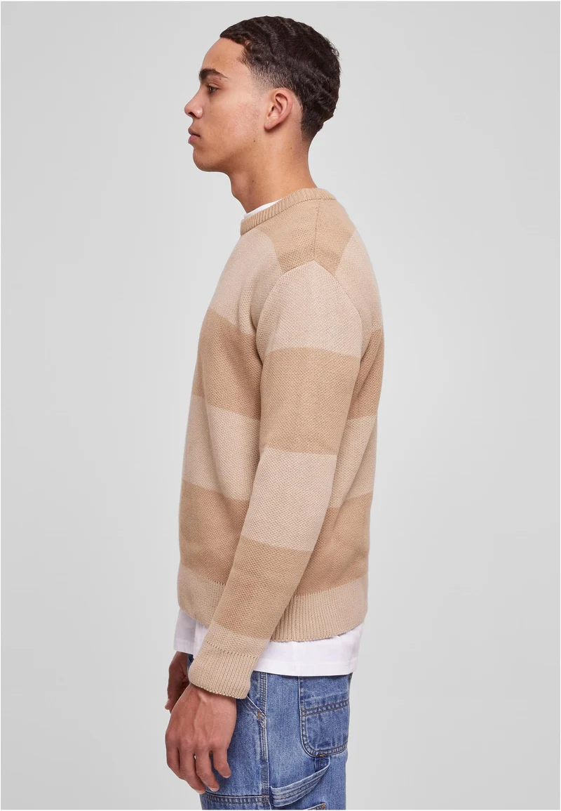 UC Heavy Oversized Striped Sweatshirt