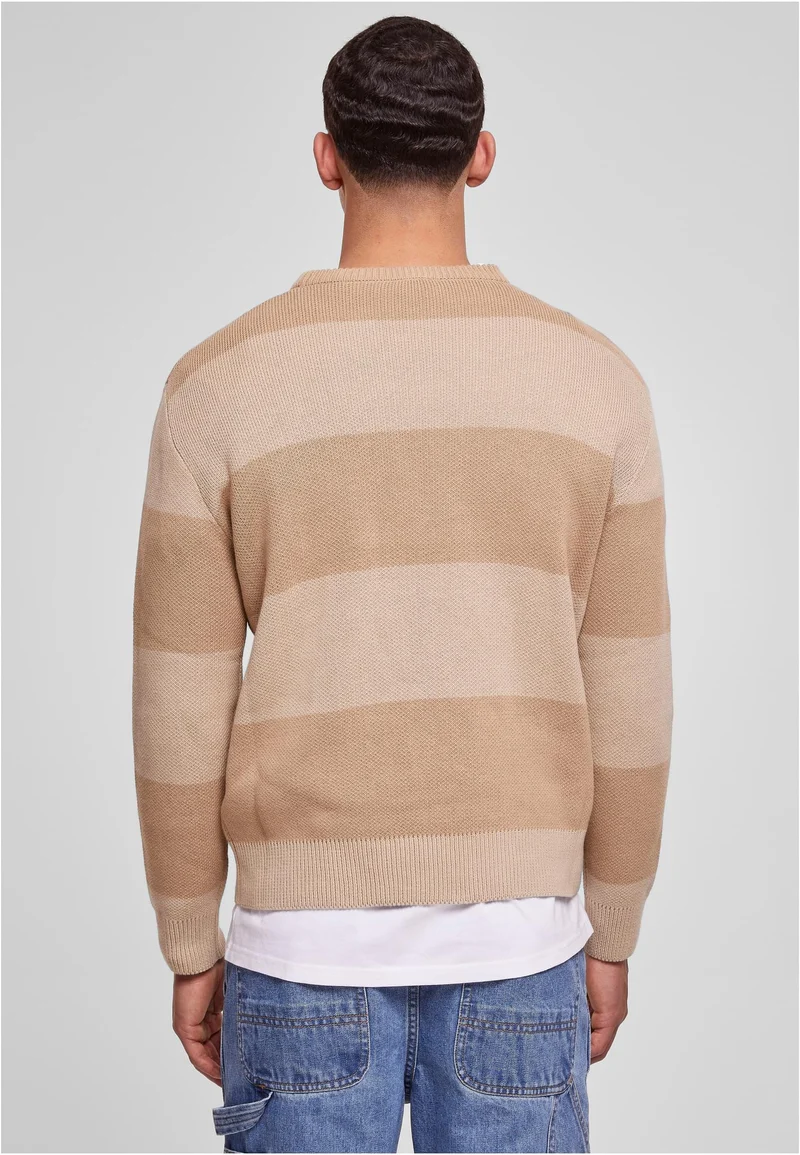 UC Heavy Oversized Striped Sweatshirt
