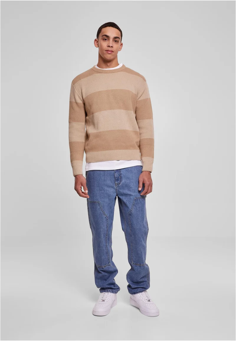 UC Heavy Oversized Striped Sweatshirt