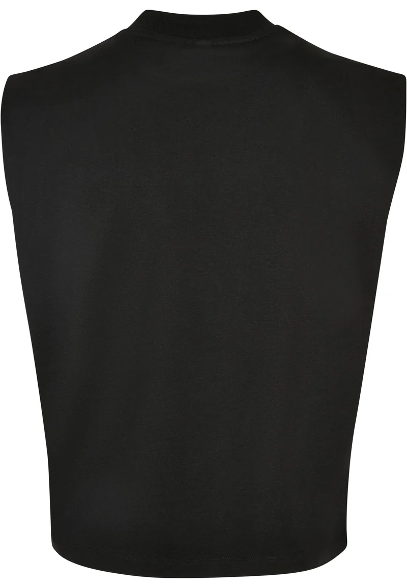 UC Organic Heavy Pleated Shoulder Top