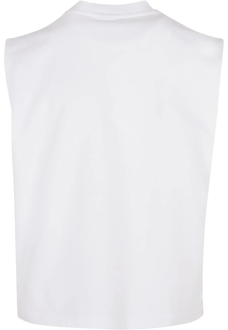 UC Organic Heavy Pleated Shoulder Top