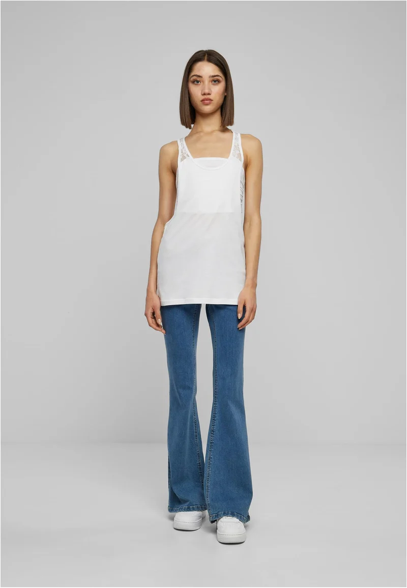 UC Floral Lace Loose Tank