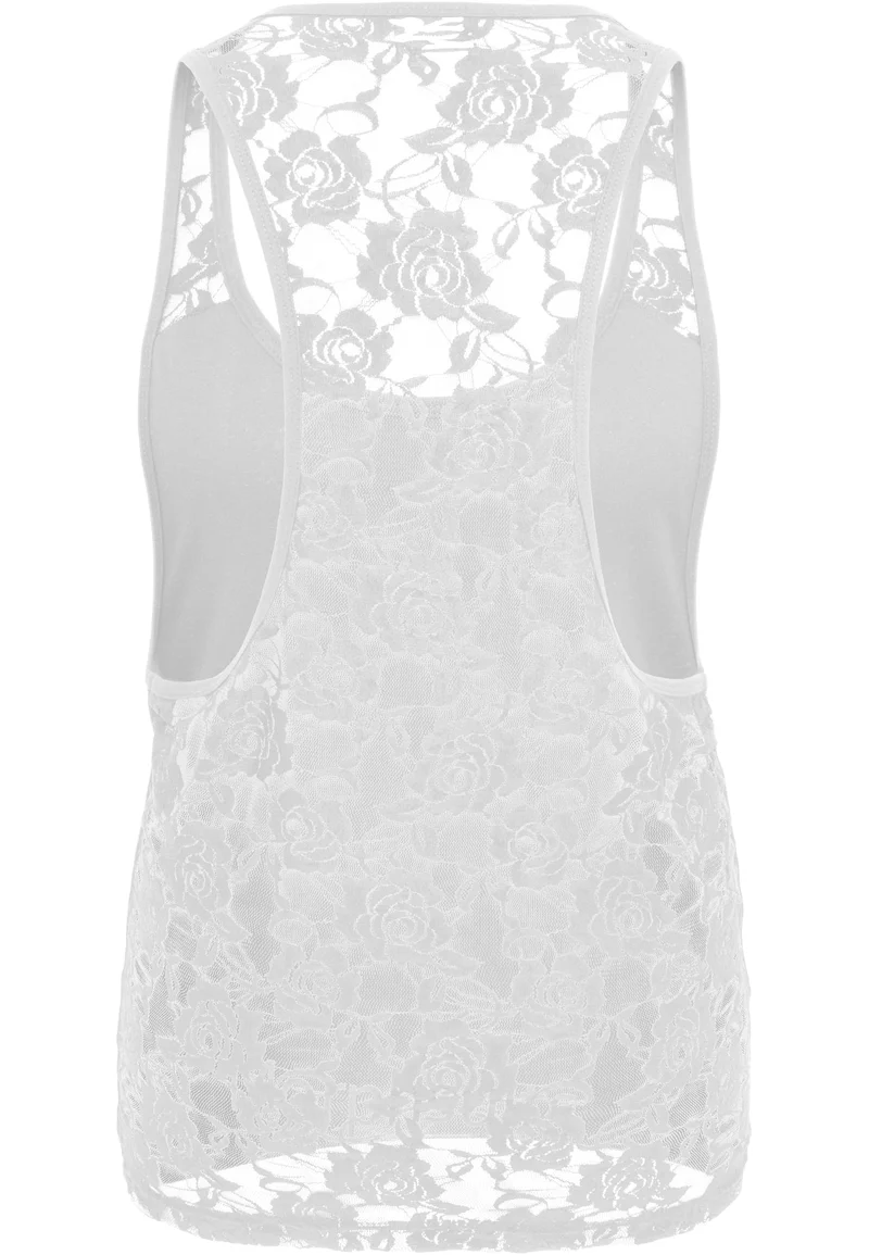 UC Floral Lace Loose Tank