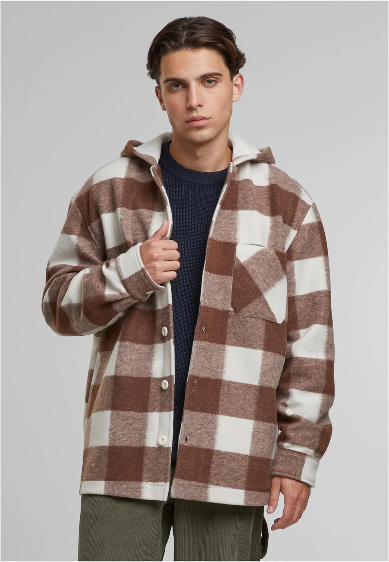 UC Big Check Jacket With Hood