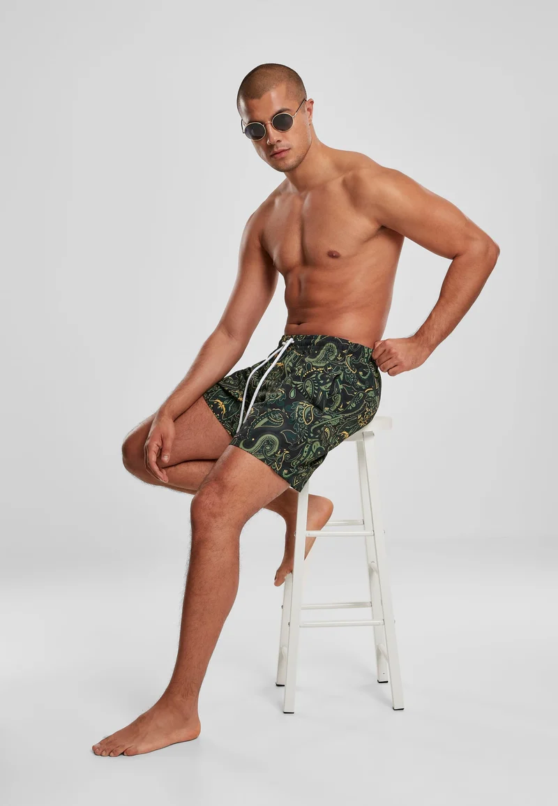 UC Paisley Swim Shorts