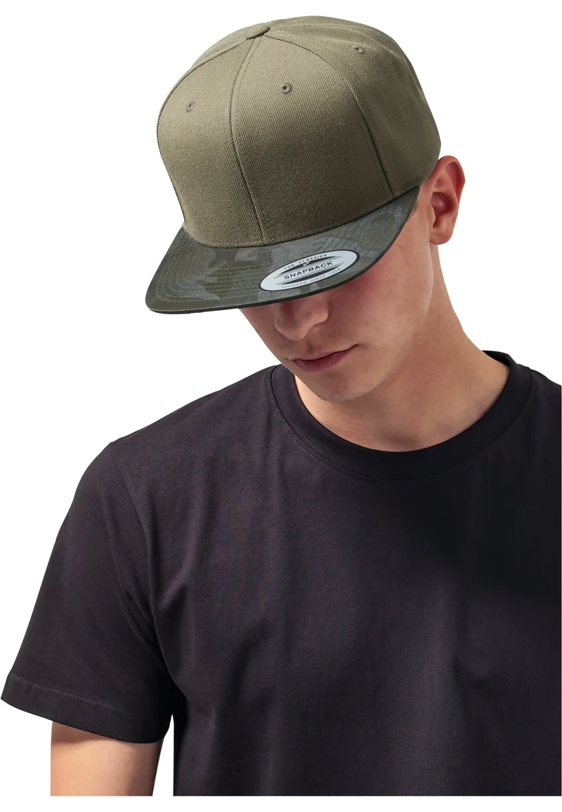 Camo Visor Snapback One Size