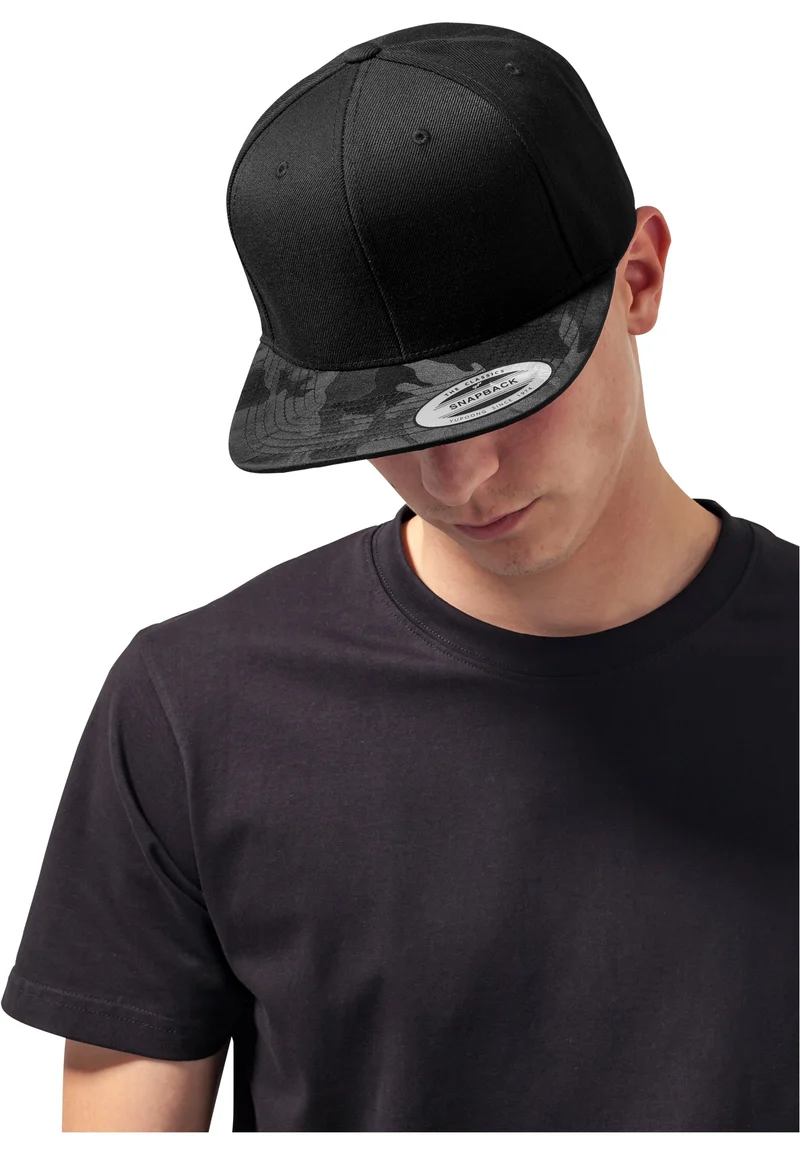 Camo Visor Snapback One Size