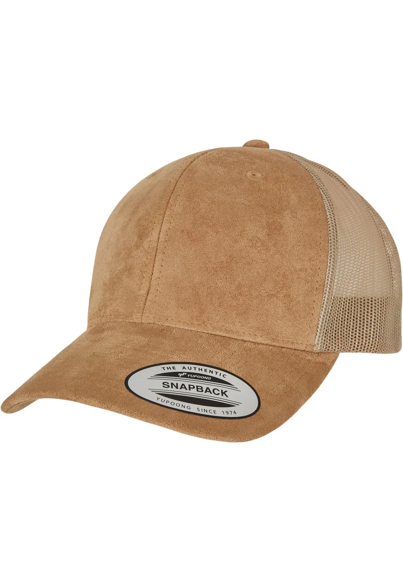 Suede Leather Cap Snapback One Size
