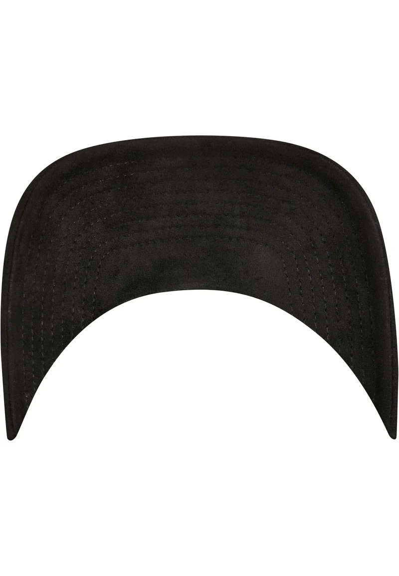 Suede Leather Cap Snapback One Size