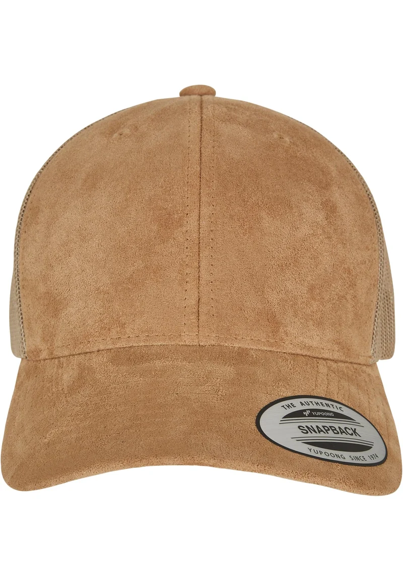 Suede Leather Cap Snapback One Size