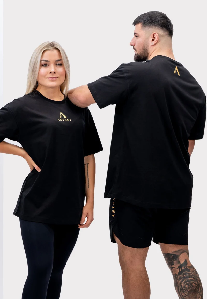 A AMPIO Oversize T-Shirt - Black