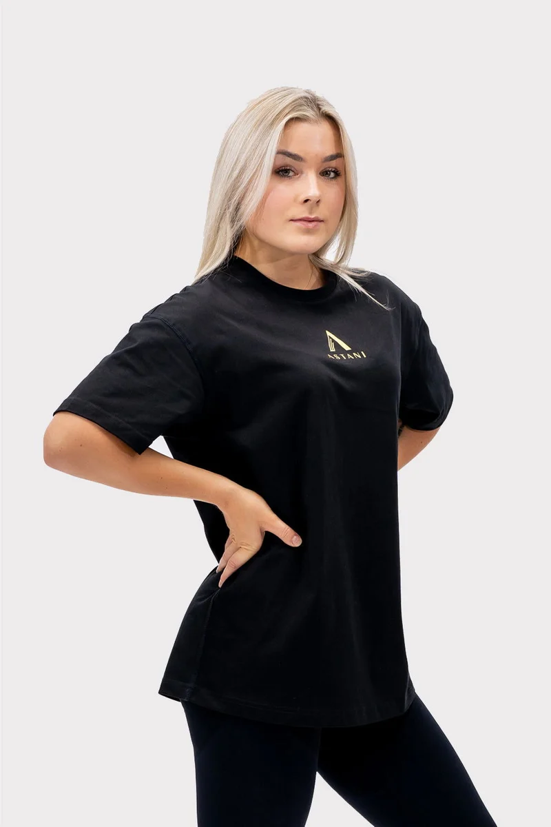 A AMPIO Oversize T-Shirt - Black
