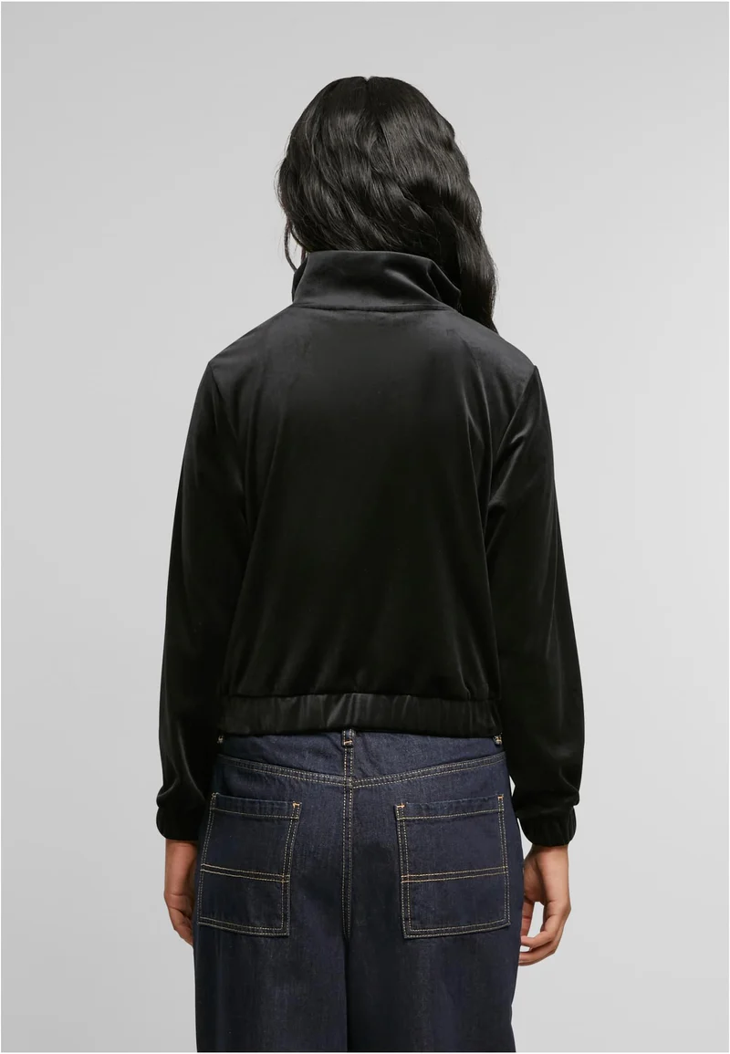 UC Short Velvet Track Jacket