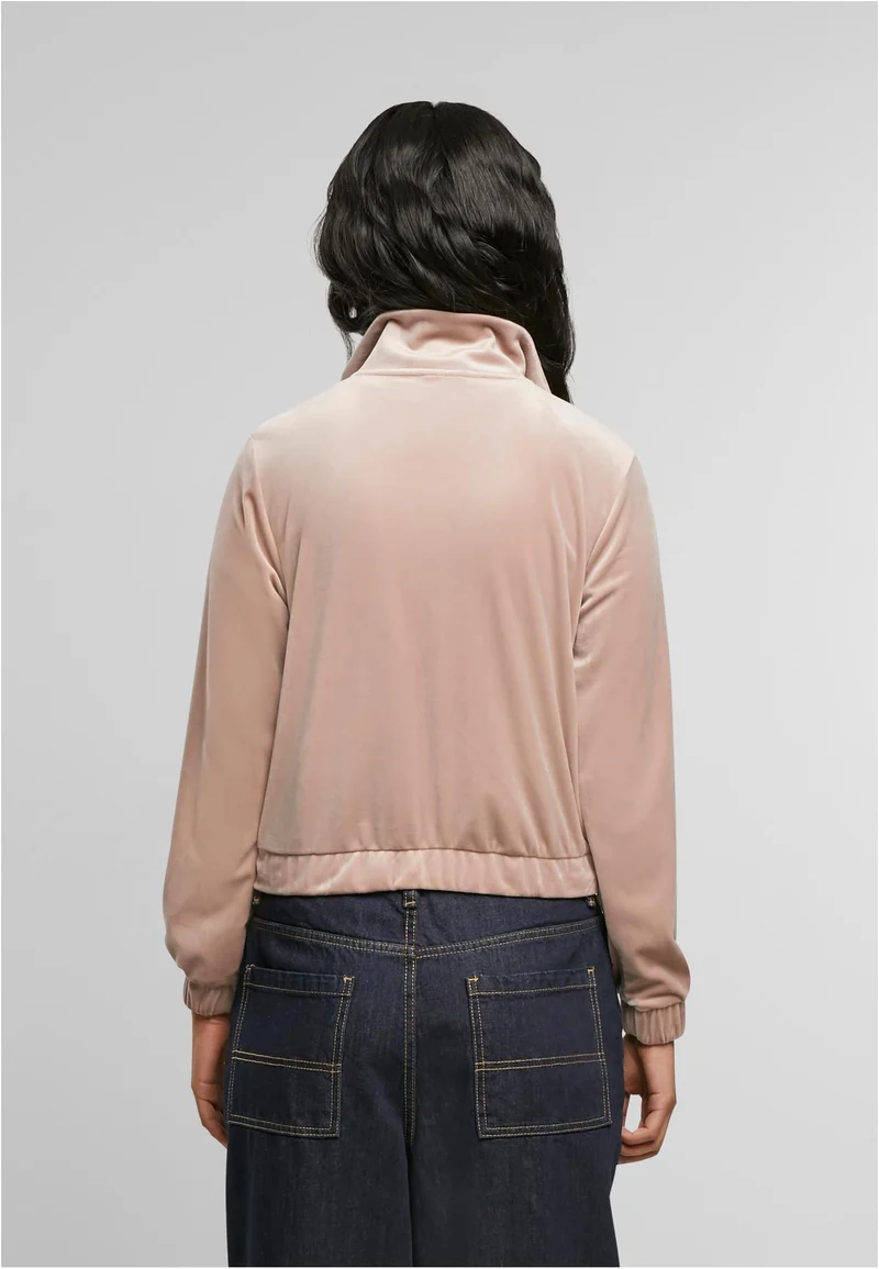 UC Short Velvet Track Jacket