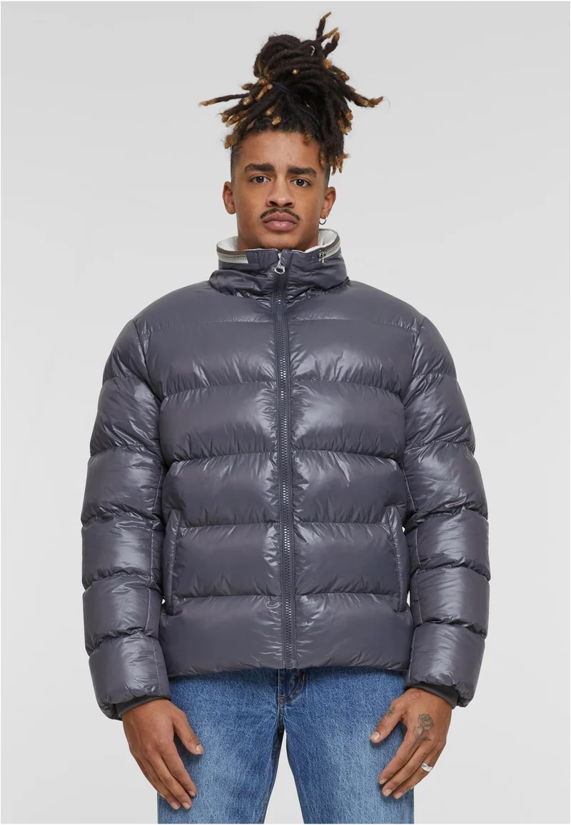 UC Recycled Zip neck Puffer Jacket
