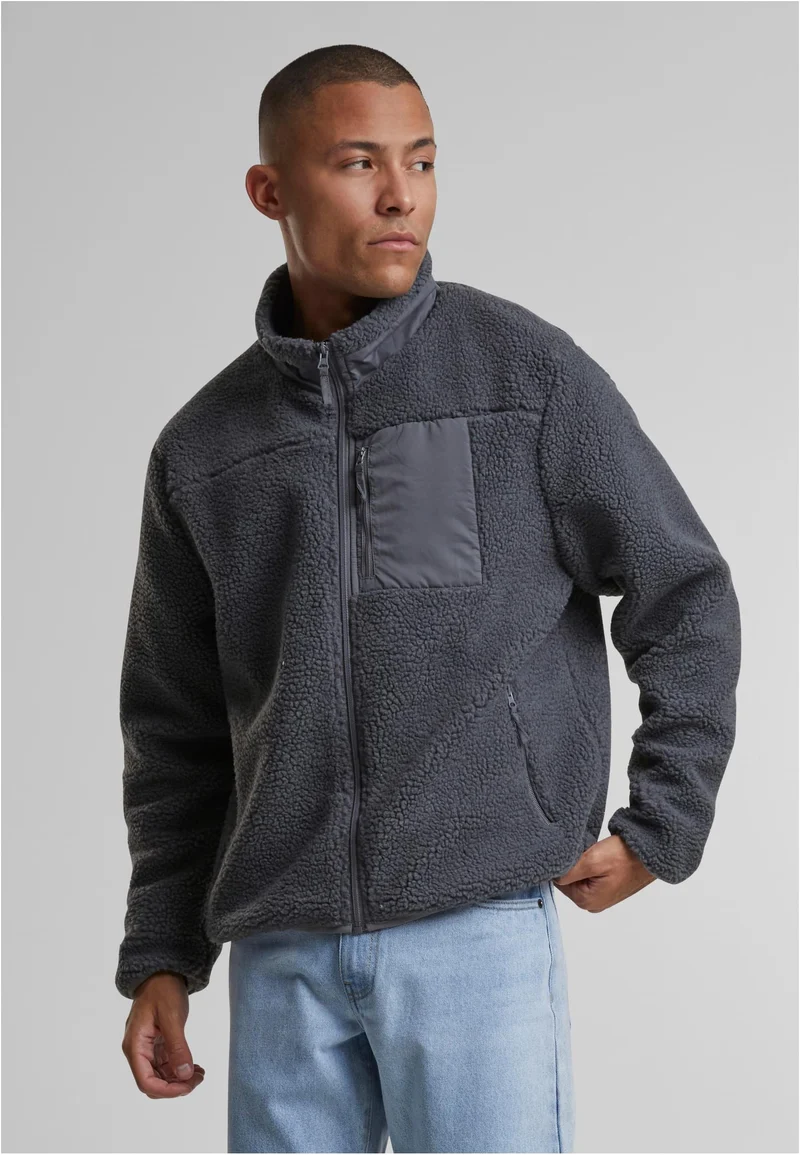 UC Teddy Jacket With Stand Up Collar