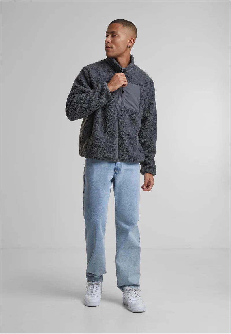 UC Teddy Jacket With Stand Up Collar
