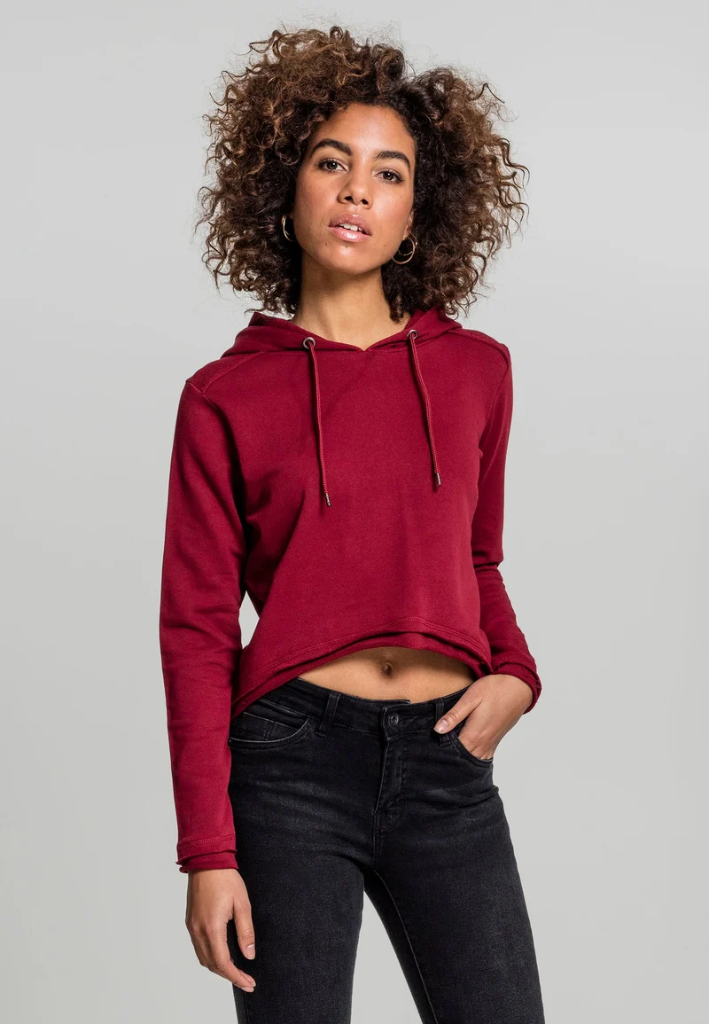 UC Cropped Terry Hoody