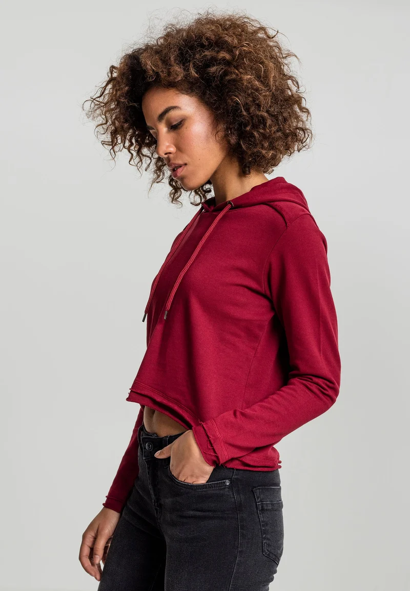 UC Cropped Terry Hoody