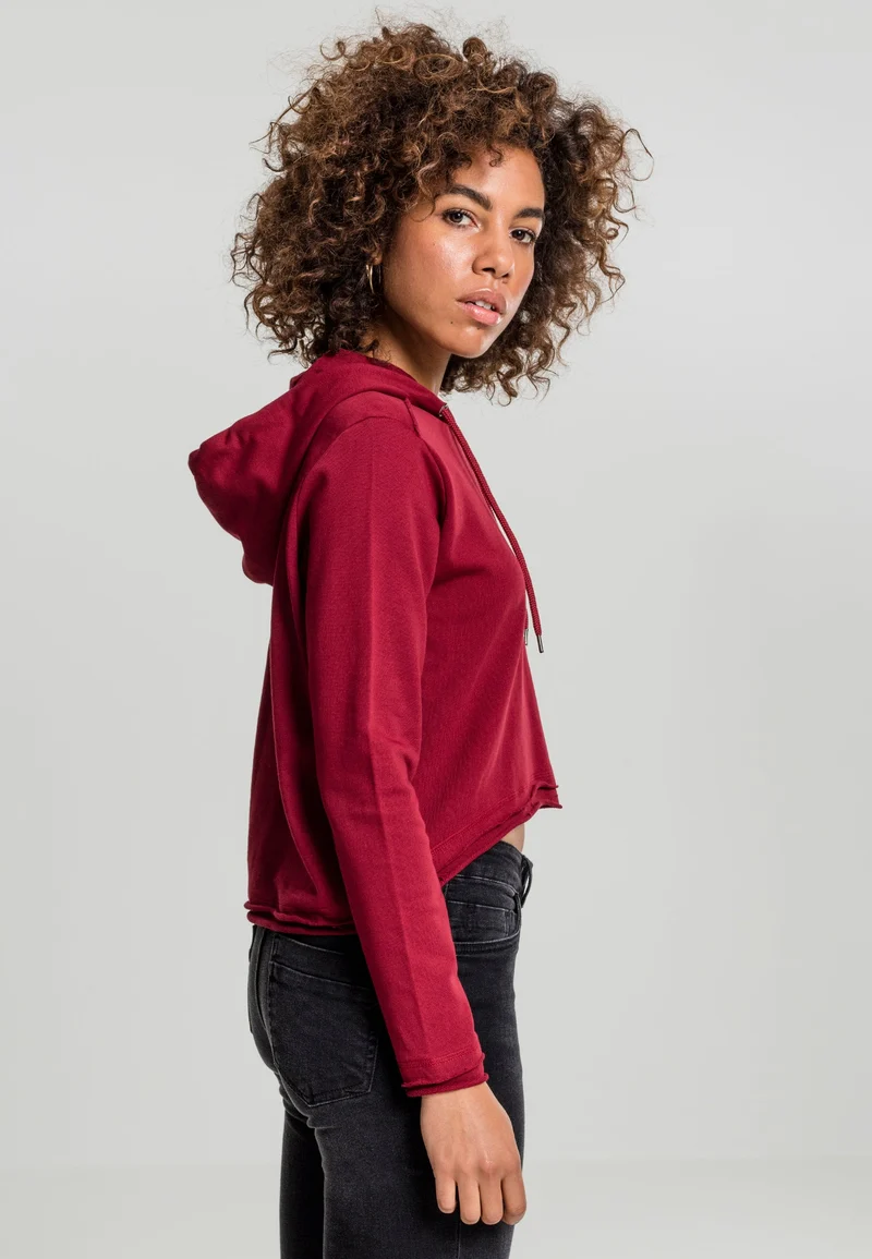 UC Cropped Terry Hoody