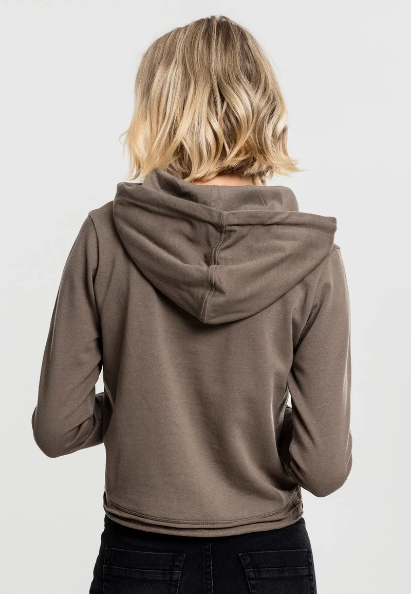 UC Cropped Terry Hoody