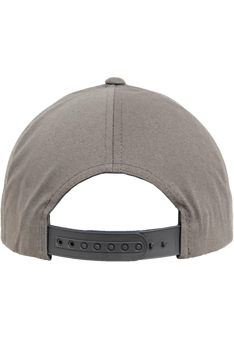 5-Panel Curved Classic Snapback One Size