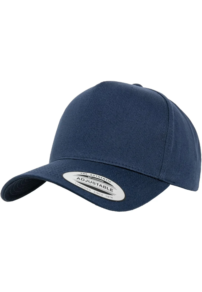 5-Panel Curved Classic Snapback One Size