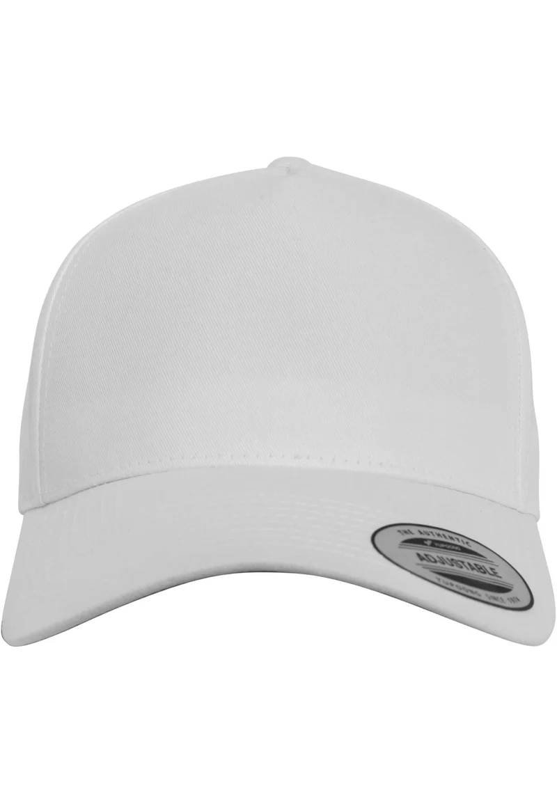 5-Panel Curved Classic Snapback One Size