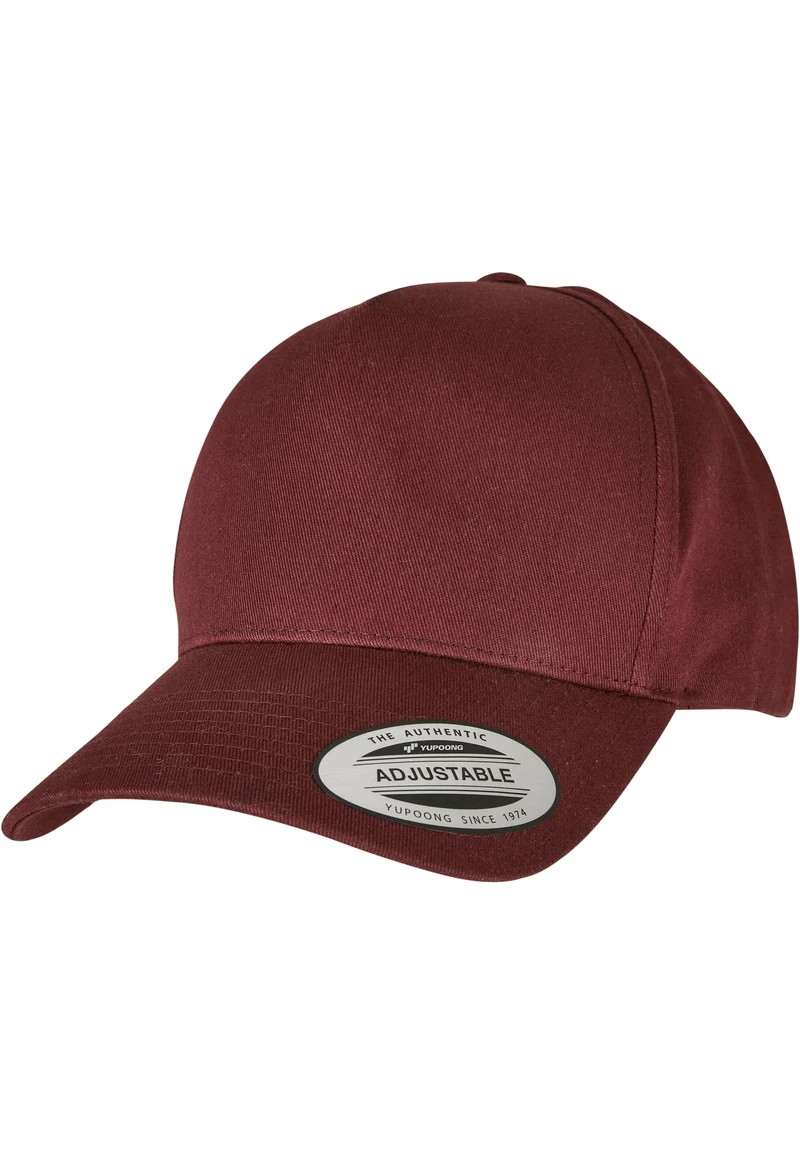 5-Panel Curved Classic Snapback One Size