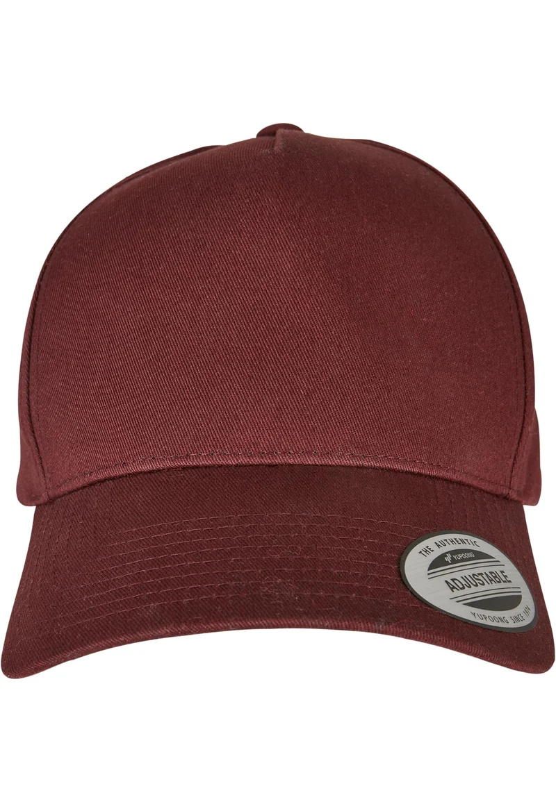 5-Panel Curved Classic Snapback One Size