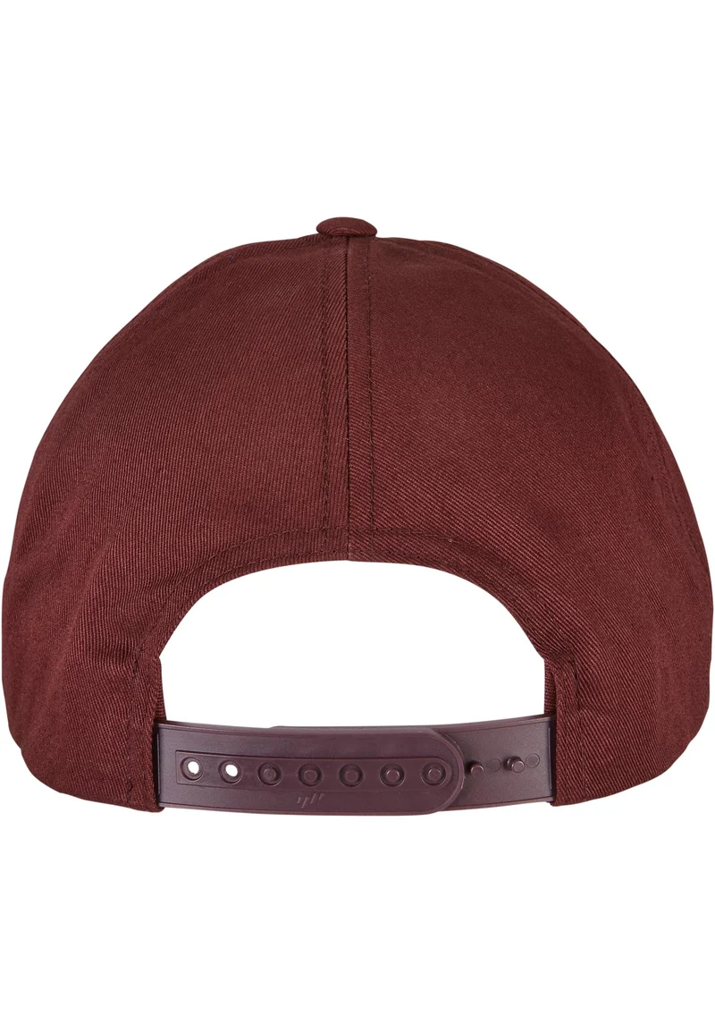 5-Panel Curved Classic Snapback One Size