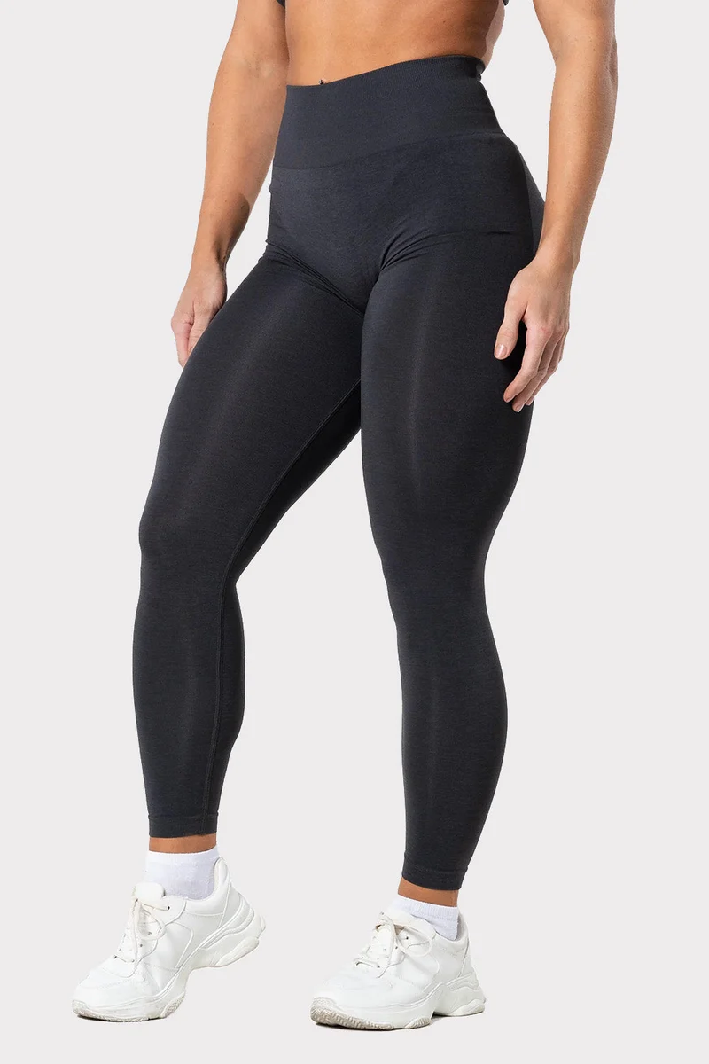 R Prime Scrunch Tights - Dark Grey