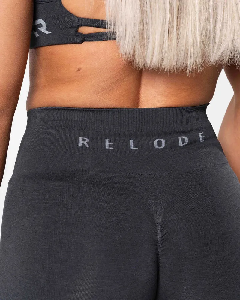 R Prime Scrunch Tights - Dark Grey