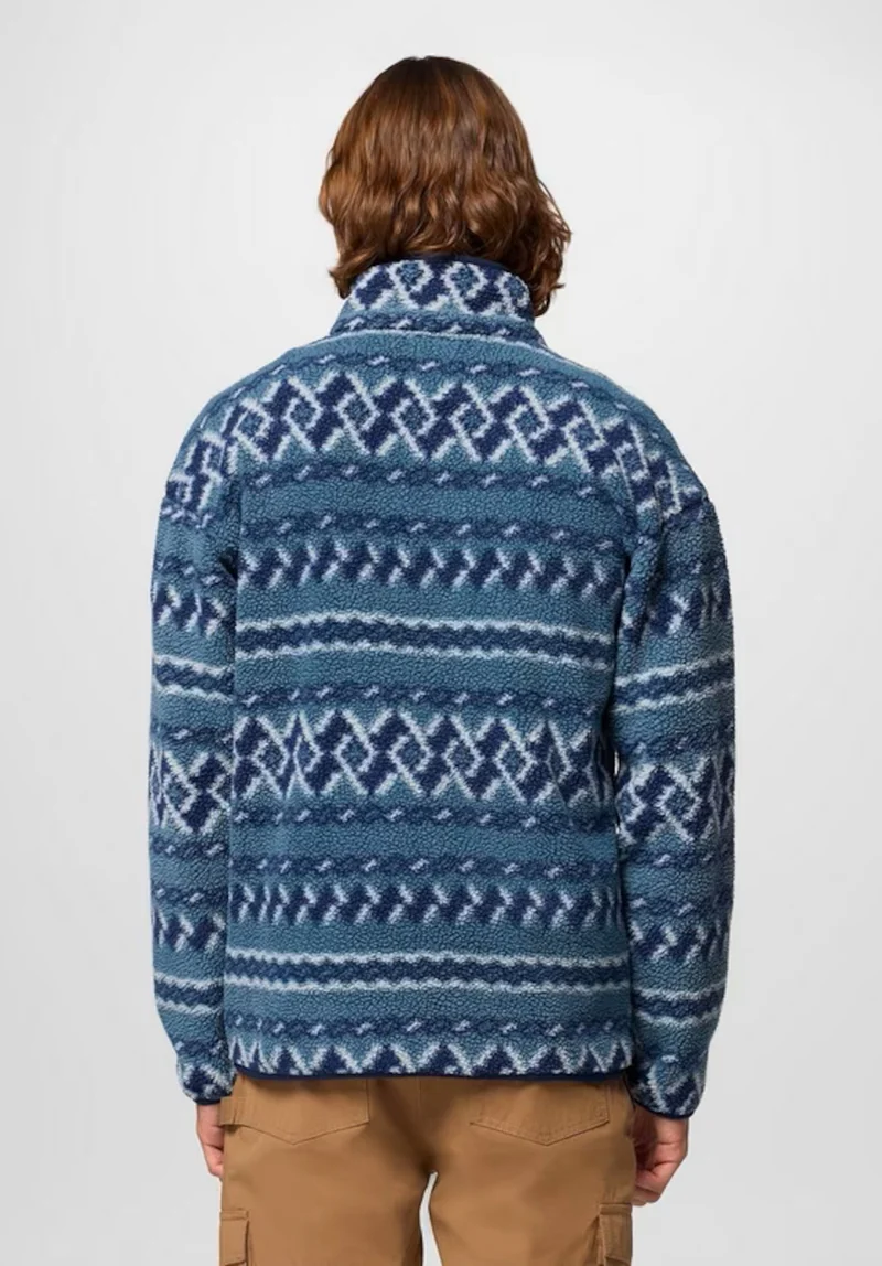 Helvetia II Printed Half Snap Fleece