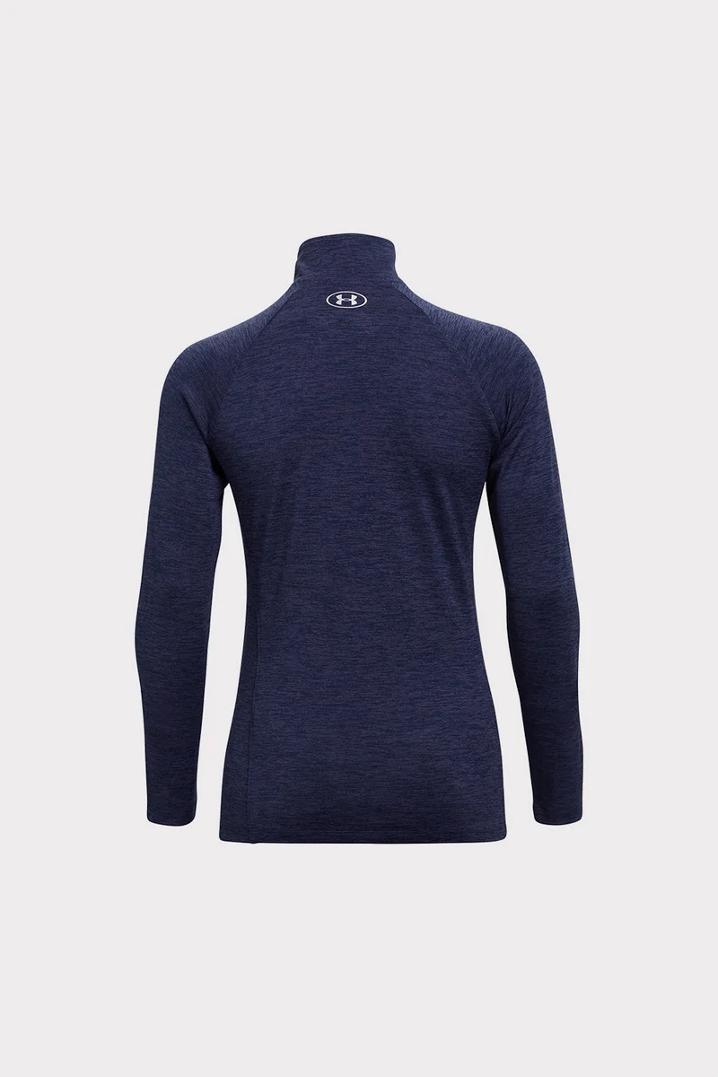 UA Tech 1/2 Zip Twist - Midnight Navy