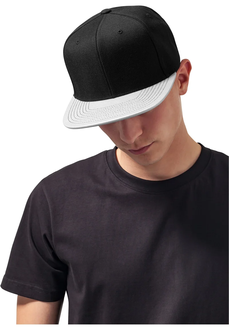 Metallic Visor Snapback One Size