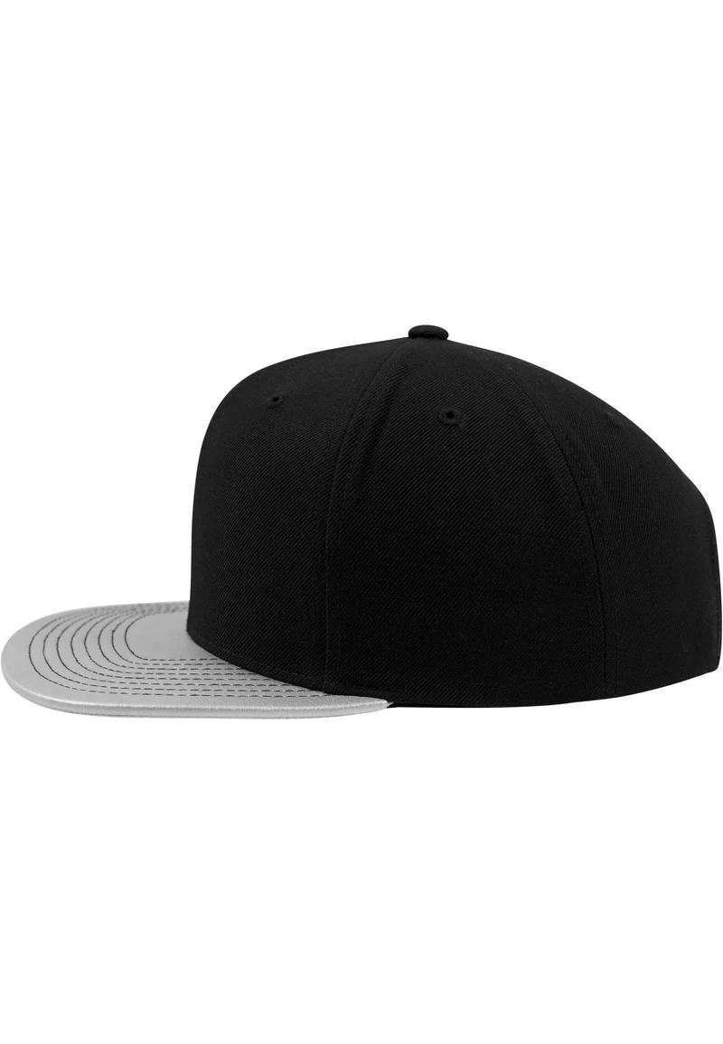 Metallic Visor Snapback One Size