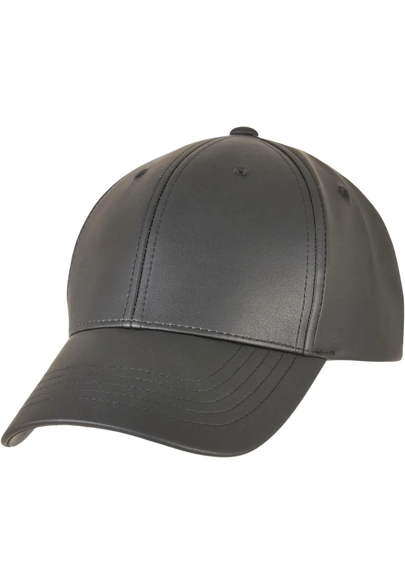 Synthetic Leather Snapback One Size