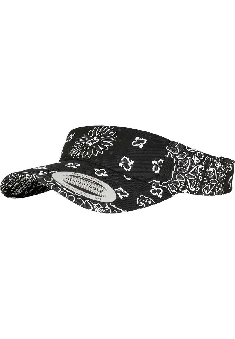 Visor Bandana Print Snapback One Size