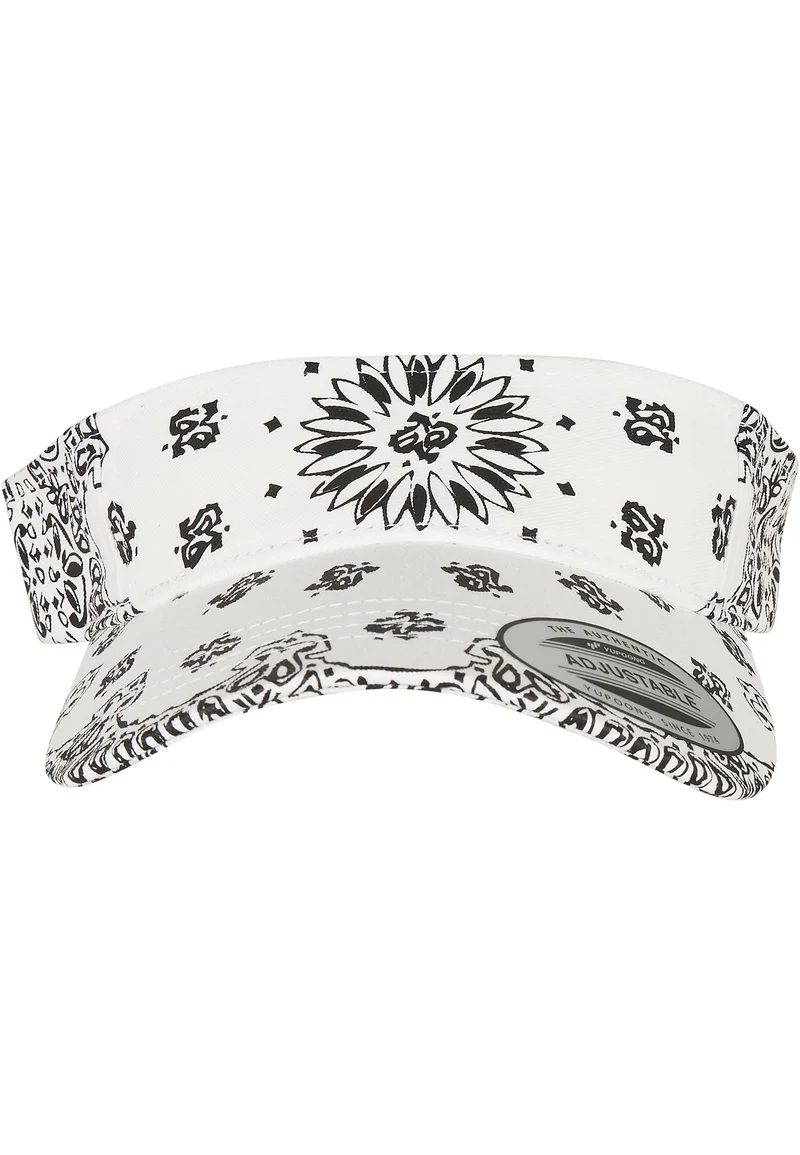 Visor Bandana Print Snapback One Size