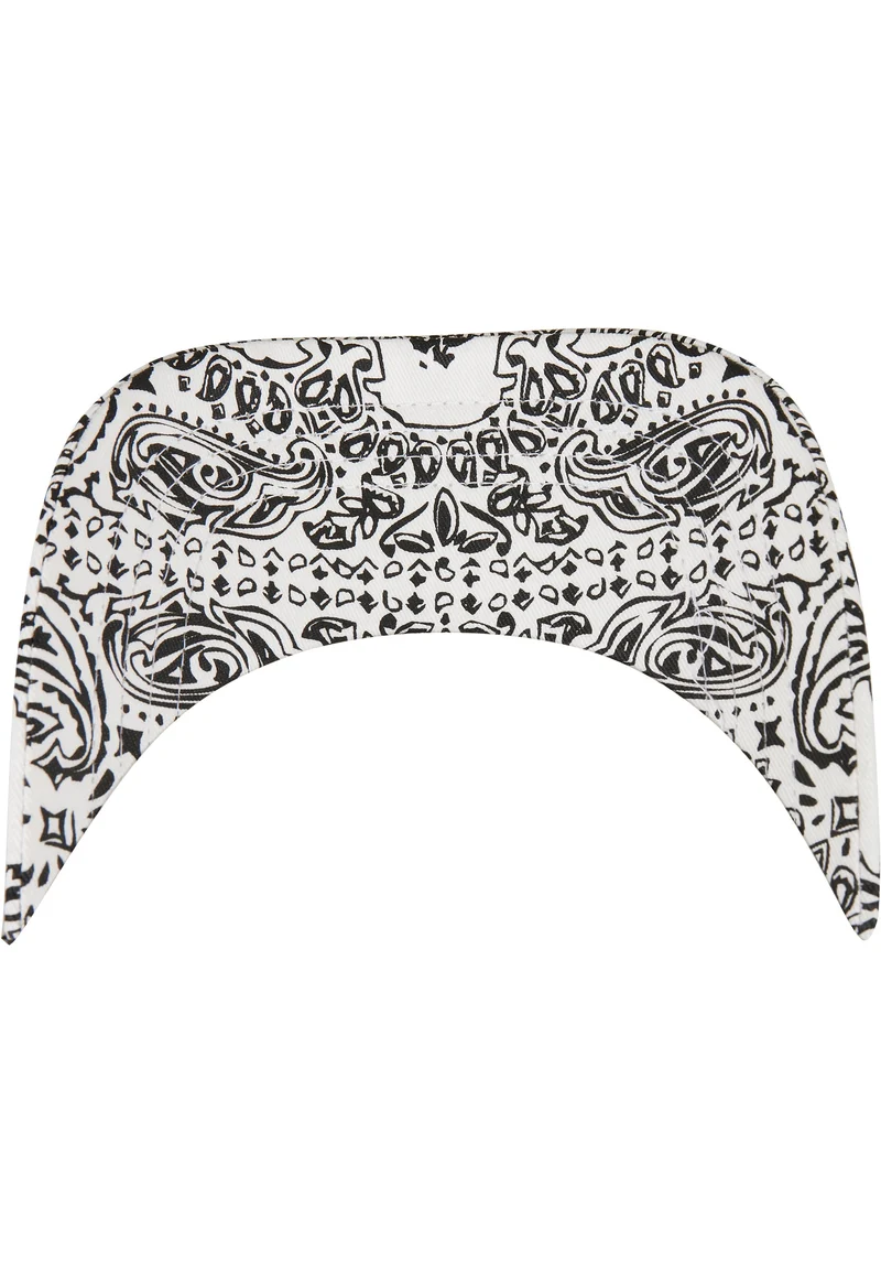 Visor Bandana Print Snapback One Size
