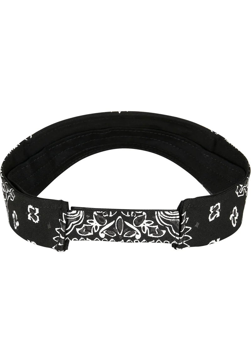 Visor Bandana Print Snapback One Size