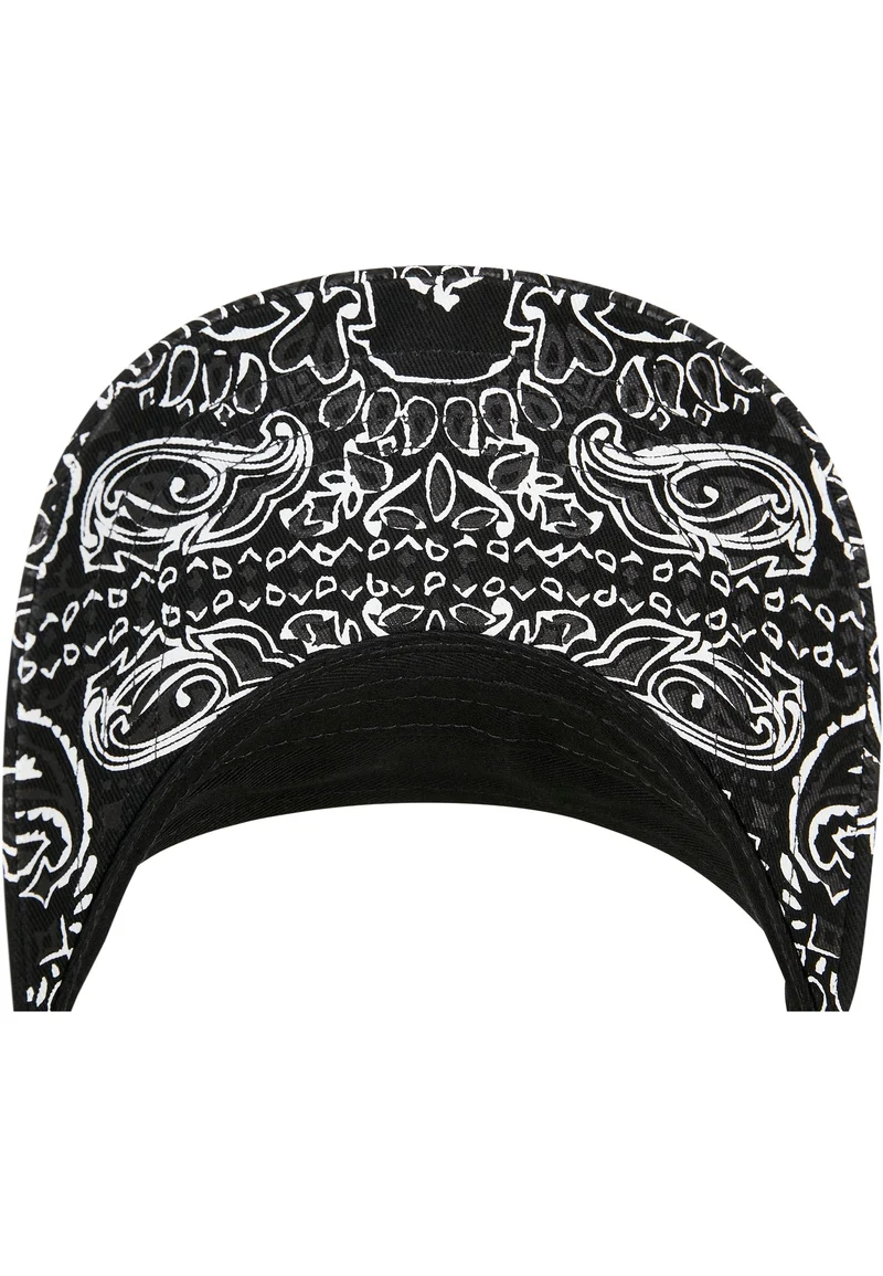 Visor Bandana Print Snapback One Size
