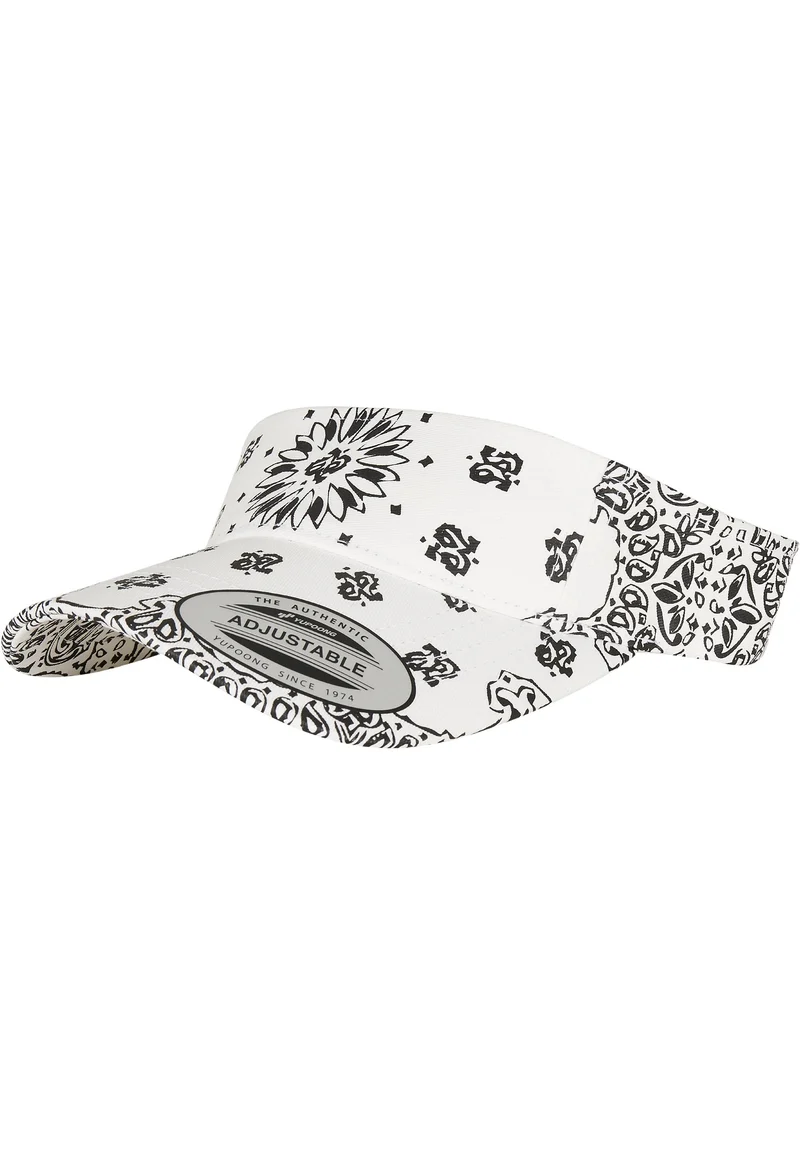 Visor Bandana Print Snapback One Size